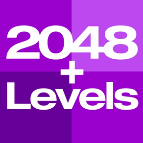 2048 + 수준 (2048 Plus Levels) 번호 퍼즐 – 수수께끼 수학 도전