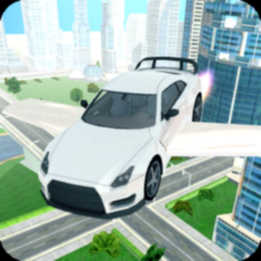 Flying Sports Car Simulator 3D
