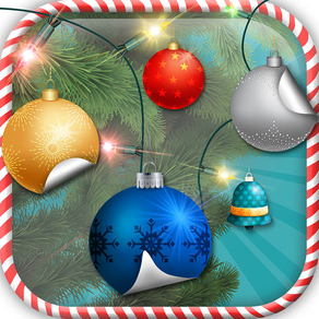 Christmas Tree Decoration & Ornaments Pic Stickers