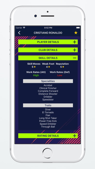 Player Potentials 18 poster