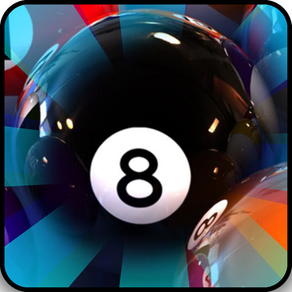 3D 8-Ball Billiard Pool Flick