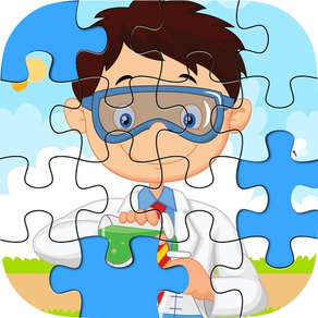 Educational Puzzle Jig-saw Touch Pictures & Packs with Daily Free Puzzl for Toddlers,kids, and Family