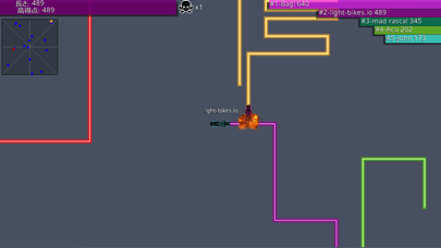 Light-Bikes.io ポスター