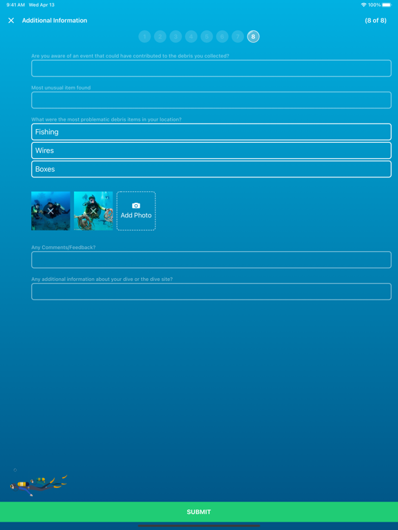 PADI AWARE poster