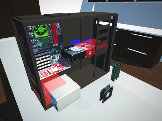 Computer Building Simulator poster