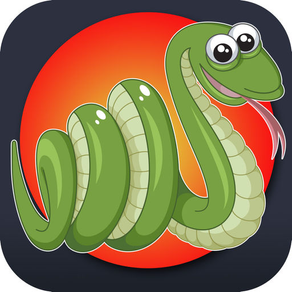 Hungry Snake Warm - Eat Color Games