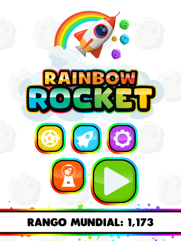 Rainbow Rocket الملصق