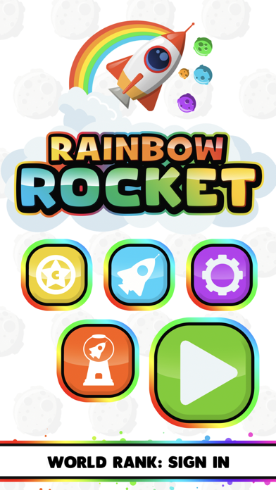 Rainbow Rocket poster