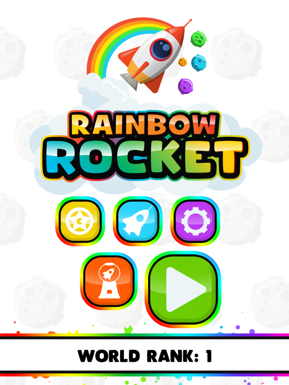 Rainbow Rocket poster