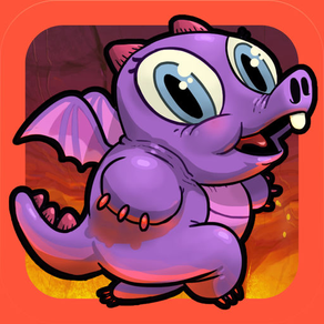 Run Dragon Baby - Free Jump Lava for Magic Gems Edition