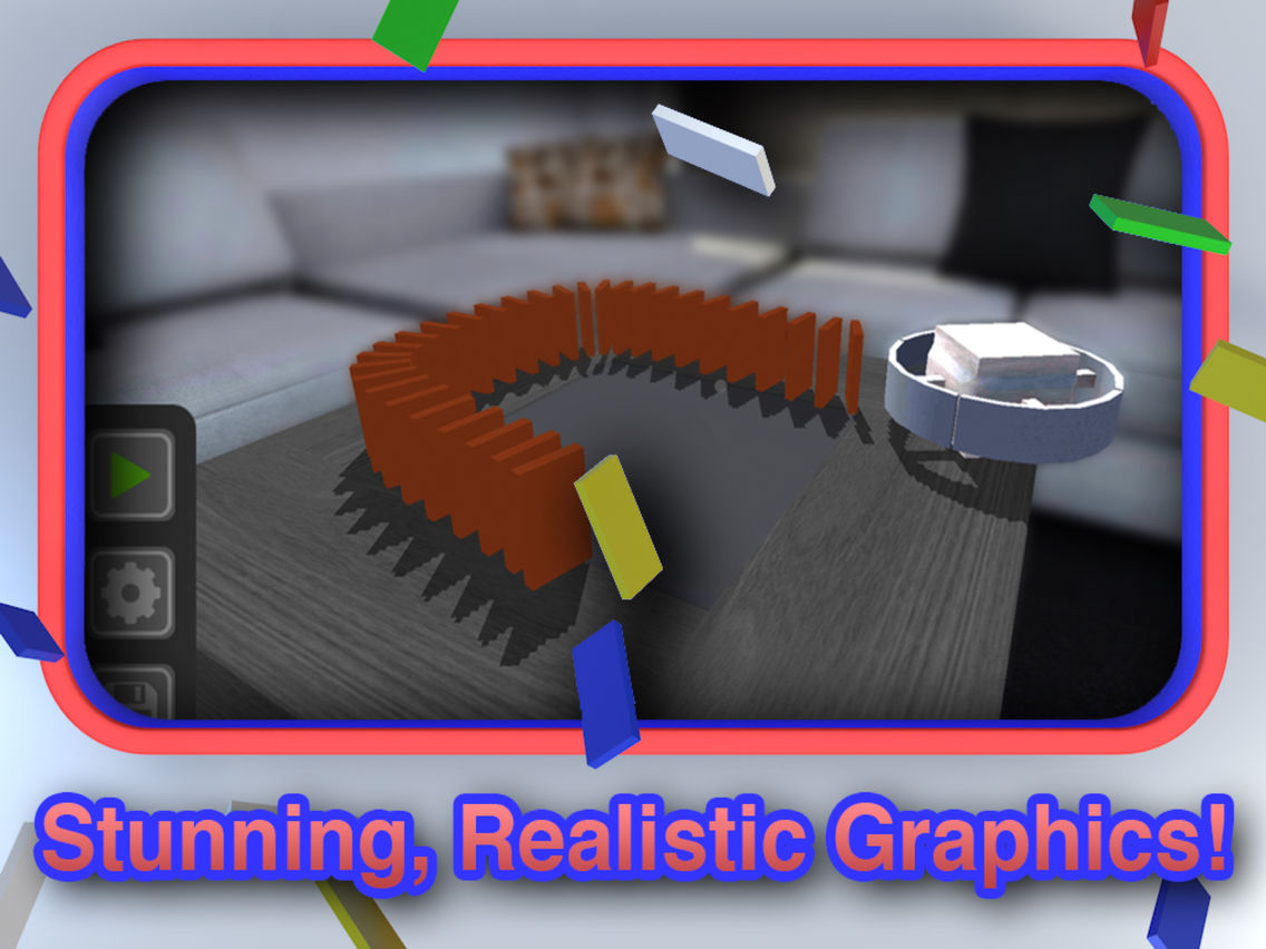 Domino 3D Express V2 - A creative sandbox game poster