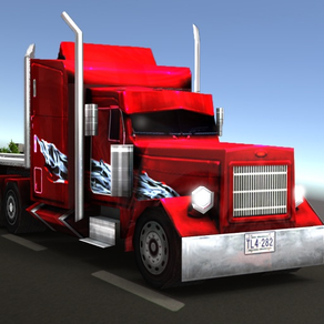 Simulador de caminhão grande:Motorista de caminhão