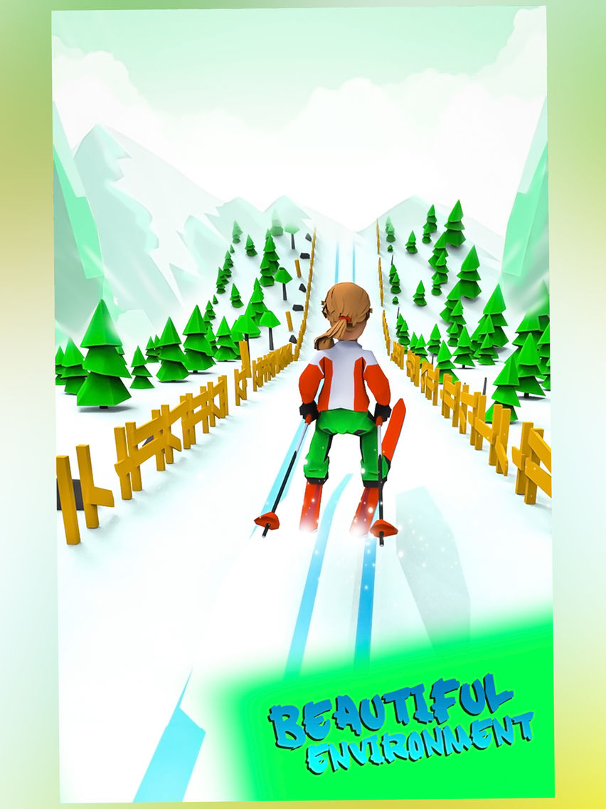 Ski Jump Tappy Obstacle Course poster