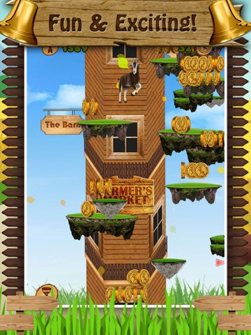 Goat Jump Madness Game FREE poster