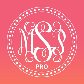 Monogram It PRO Glitter Effect