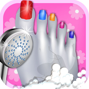 Celebrity Foot Spa - Monster Nail Design by "Fun Free Kids Games"
