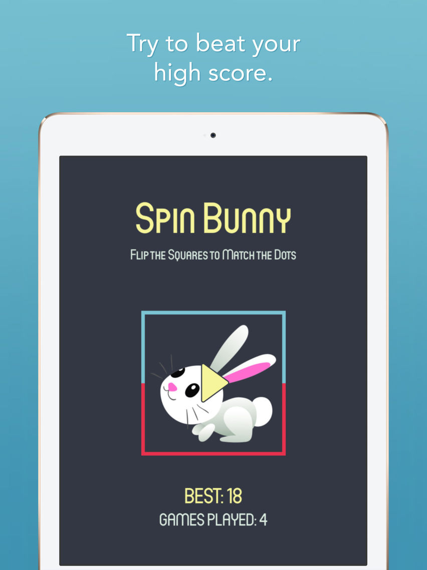 Bunny Flip. Arcade Rabbit Boo Simulator Lite poster
