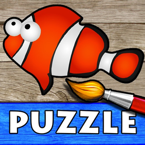 Ozean: Puzzle & Malen 2+ Jahre