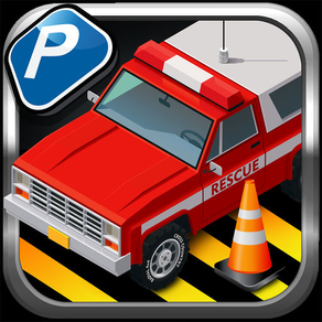 Car-Toon Pixel City Park-ing Driving School Sim-ulator Lite
