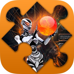 Robot puzzle games rompecabezas de muchas piezas