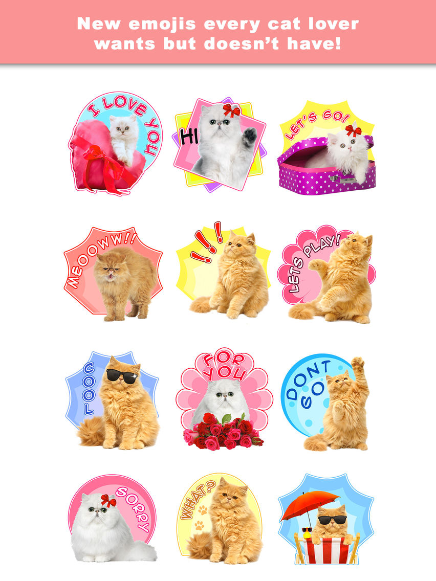 PersianMoji - Stickers & Keyboard for Persian Cats poster
