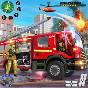 消防車模擬器救援總部 Fire Truck Rescue