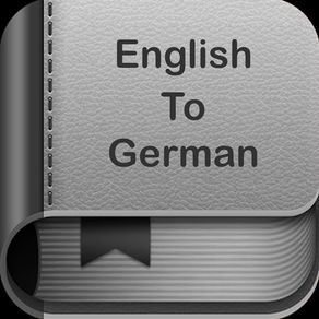 English To German Dictionary.