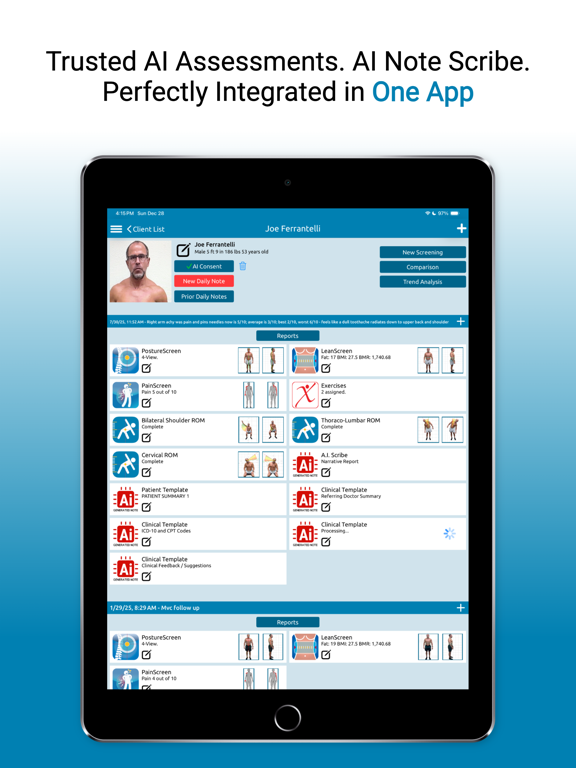 PostureScreen Mobile poster
