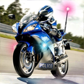 Police Motorbike Chase Racing