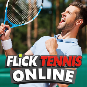 Flick Tennis Online - Play like Nadal, Federer, Djokovic in top multiplayer tournaments!