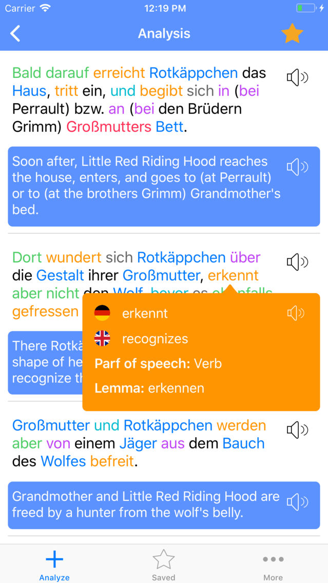 der Satz poster