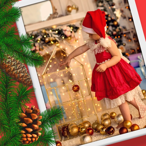 Christmas Photo Frames Editor.