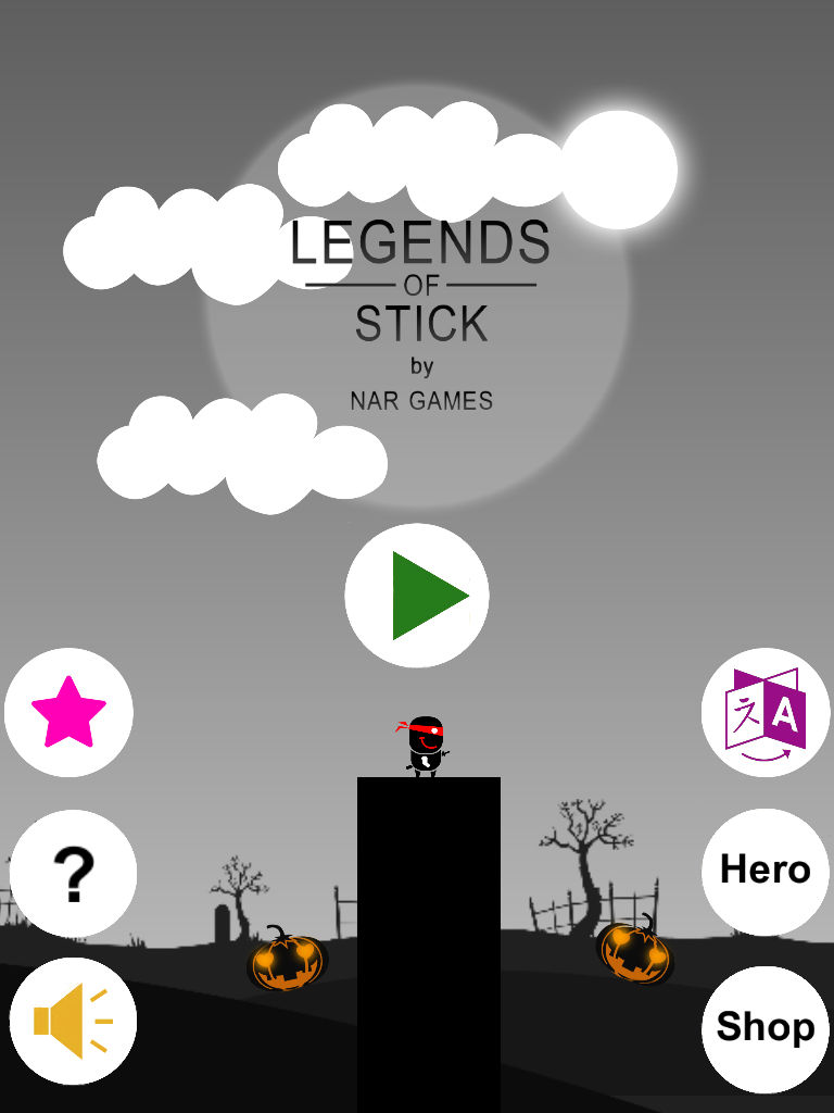 Legends of Stick - "2d War Ninja Men Game" poster