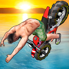 dirtbike racing Free Fall game