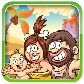 Dino Hunt Simple One touch prehistoric runner game