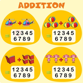 Easy Math Plus and Minus Games