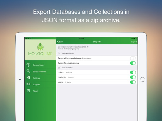 MongoLime - manage databases poster