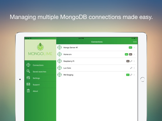 MongoLime - manage databases poster