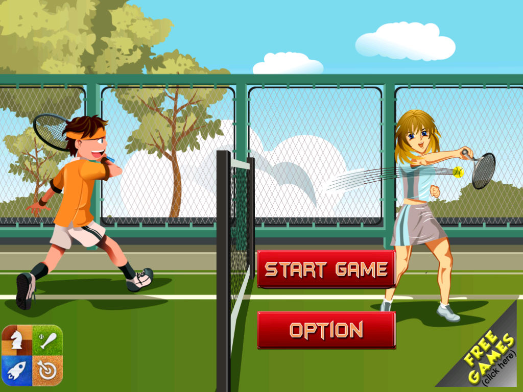 A Super Topspin Tennis - Virtual Flick Spin Championship Free poster