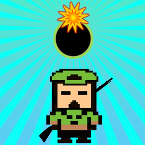 Pixel Bomber (avoid bomb atm) - Free 8-bit Retro Pixel game