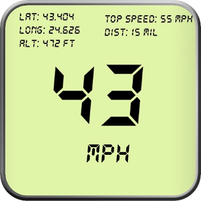 Compteur de vitesse GPS numéri
