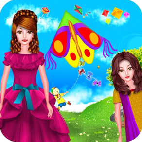 kite flying shopping mall