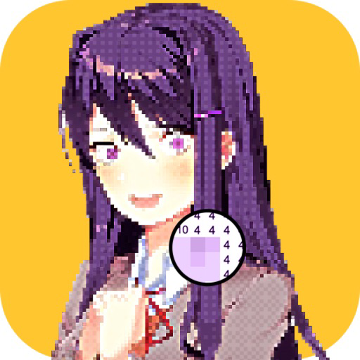 Anime Coloring Game -Doki doki for iOS (iPhone/iPad/iPod touch) - Free ...