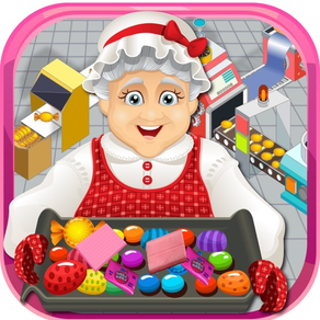 Omas Süßigkeiten & Kaugummi -Fabrik Simulator - Erfahren Sie, wie süße Süßigkeiten & klebrigen Kaugummi in Süßigkeiten -Fabrik machen