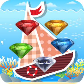 Sea Diamond - Crazy diamond stars pop crush game