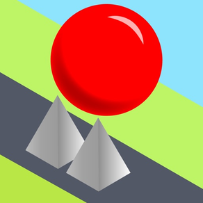 Red Ball GO - One Way Up to Bridge