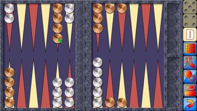 Backgammon V+, board king Affiche