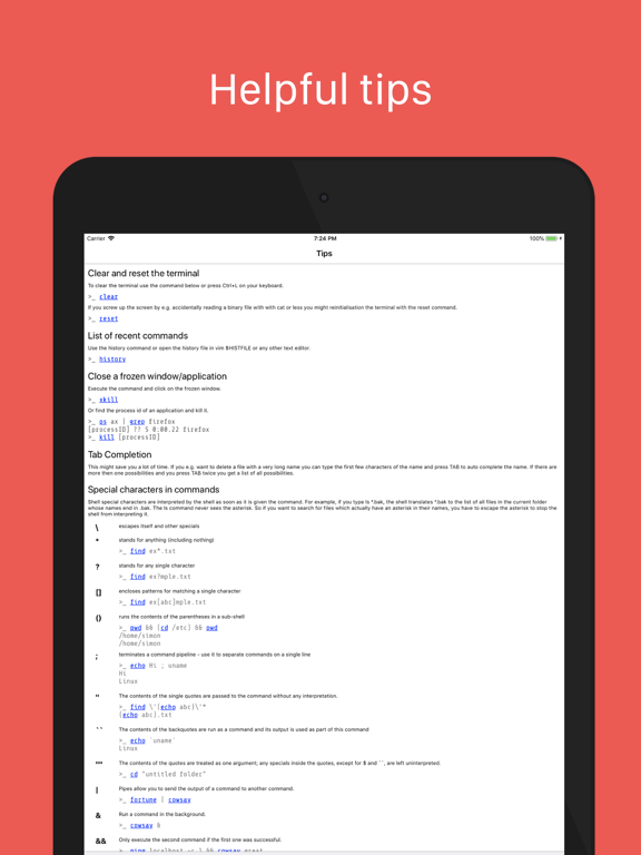 Linux Command Library Plakat