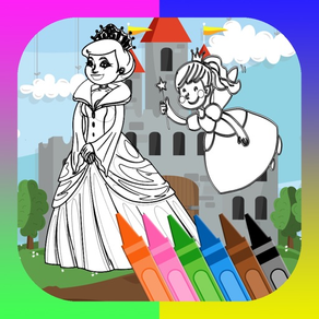 learning development-princess fairy coloring pages