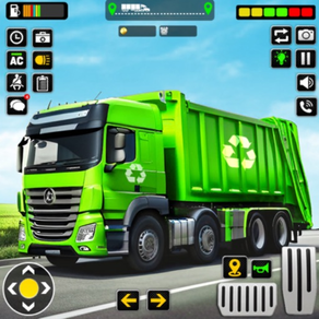 城市 垃圾 卡車 模擬器 Garbage Truck 3D